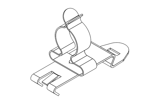 EMC Shield Clamps for TS35 Rails, Pluggable, with or without
